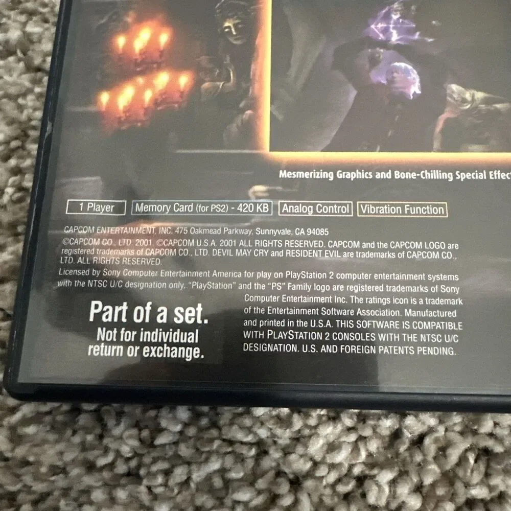Devil May Cry + Devil May Cry 2 - PS2 CIB Great Condition